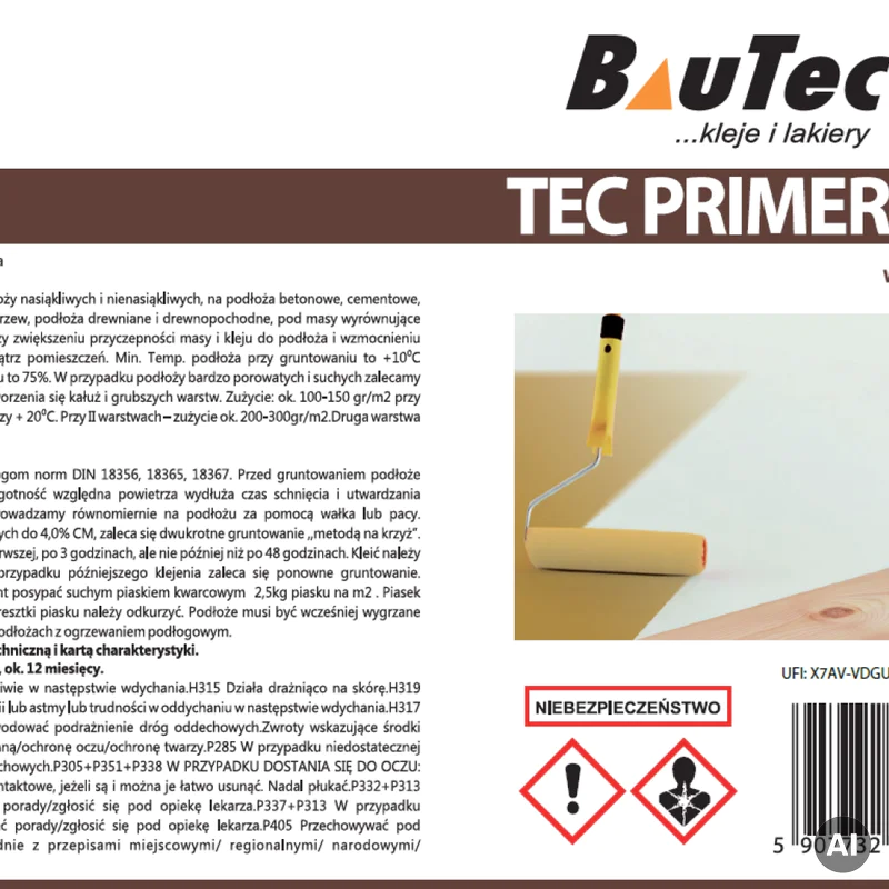 Grunt poliuretanowy BauTec Primer PU 5kg, 1077-41PRIM - 4