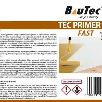 Grunt poliuretanowy BauTec PRIMER PU Fast 5 kg 1077-43PRIM