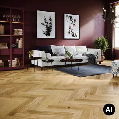 Podłoga drewniana Dąb Bright Jodła Klasyczna 14 mm, 1WC000016