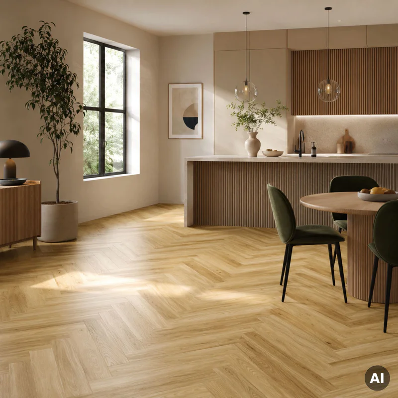 Podłoga drewniana Dąb Bright Jodła Klasyczna 14 mm, 1WC00
