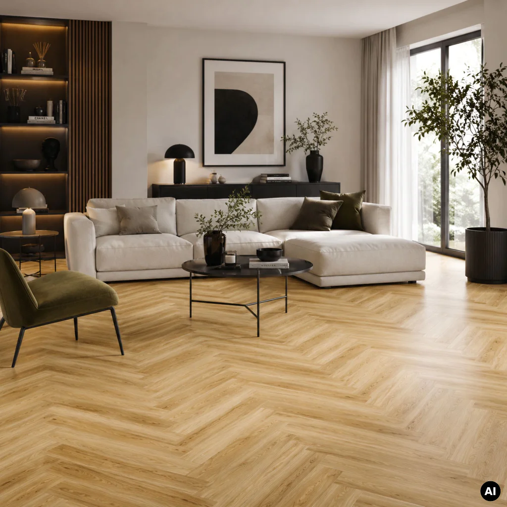 Podłoga drewniana Dąb Bright Jodła Klasyczna 14 mm, 1WC000016