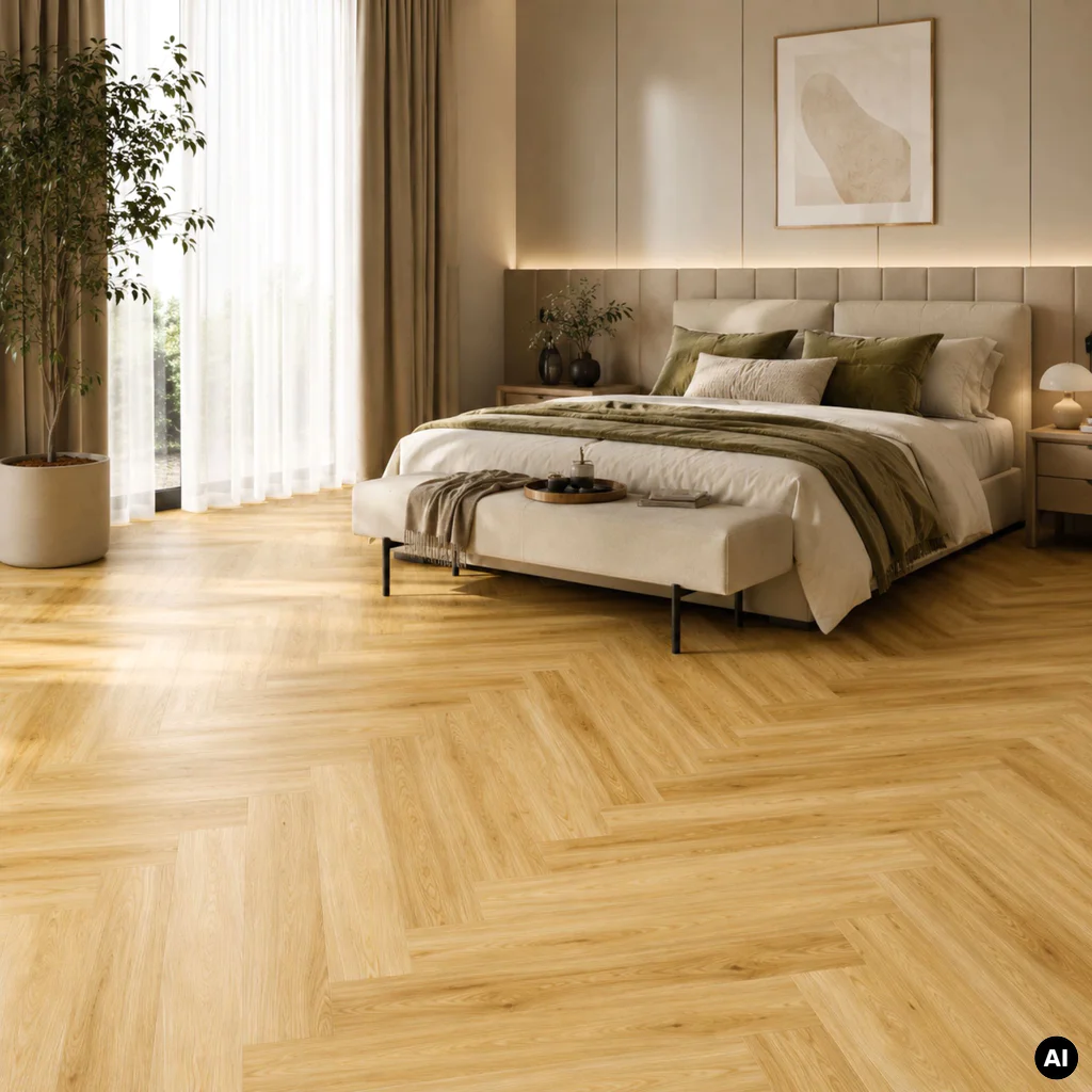 Podłoga drewniana Dąb Bright Jodła Klasyczna 14 mm, 1WC000016