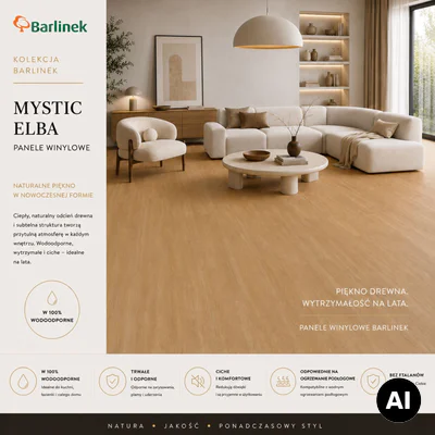 Panele Winylowe Mystic Elba V5ID-A31-MYS-12042M-142S Klasa 31 4.2 mm
