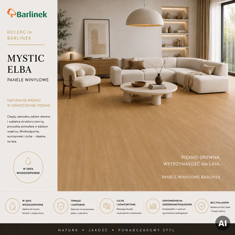 Panele winylowe Mystic Elba Klasa 31 4.2 mm, V5ID-A31-MYS-12