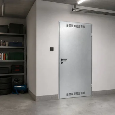 Drzwi uniwersalne metalowe Porta 80 model 2 , DNWPL2MU080000SP2K0000