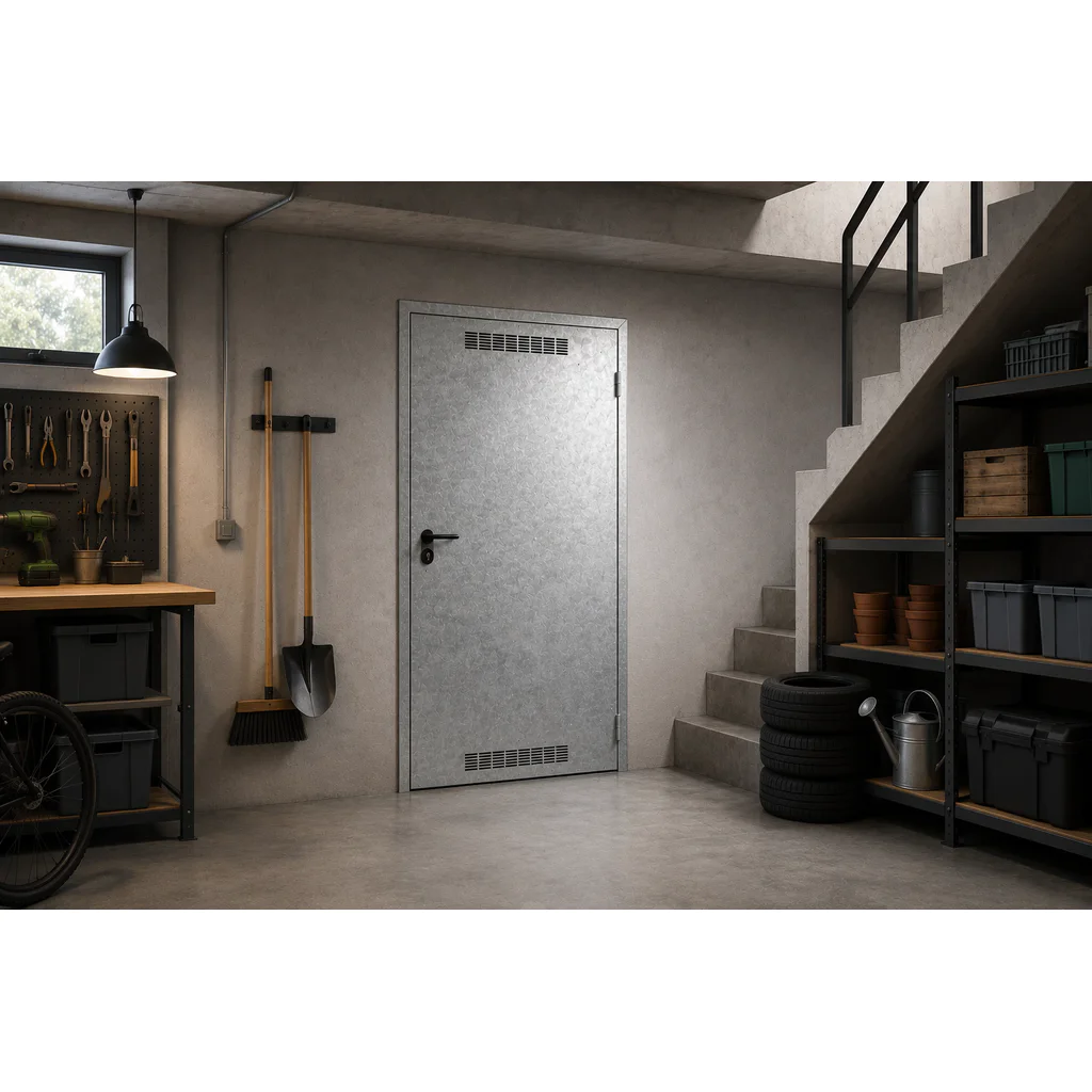 Drzwi uniwersalne metalowe Porta 80 model 2 , DNWPL2MU080000SP2K0000