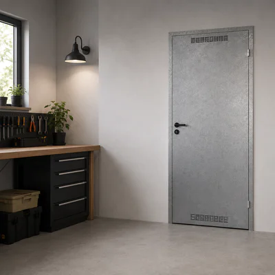 Drzwi uniwersalne metalowe Porta 80 model 2 , DNWPL2MU080000SP2K0000