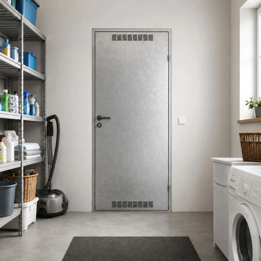 Drzwi uniwersalne metalowe Porta 80 model 2 , DNWPL2MU080000SP2K0000