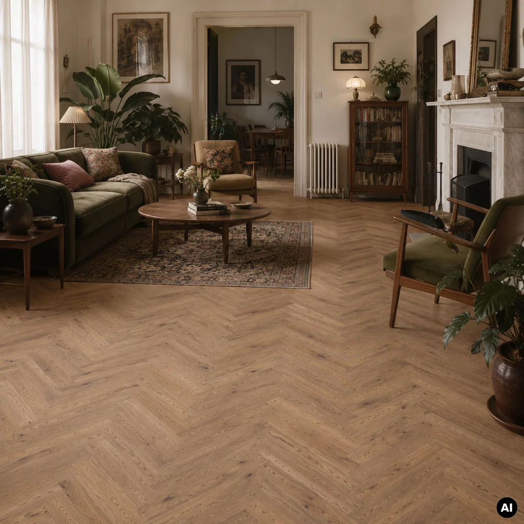 Podłoga drewniana Dąb Serene Jodła Klasyczna 14 mm, 1WC000002