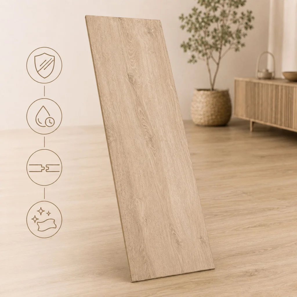 Panele Winylowe SPC LVT Dąb Windsor CW 184 Klasa 33 4 mm TAK
