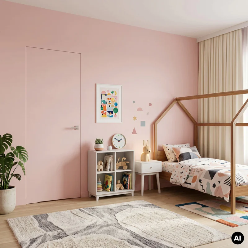 Drzwi Sara Eco 2 odwrotna przylga ukryte prawe WC 70 cm pły