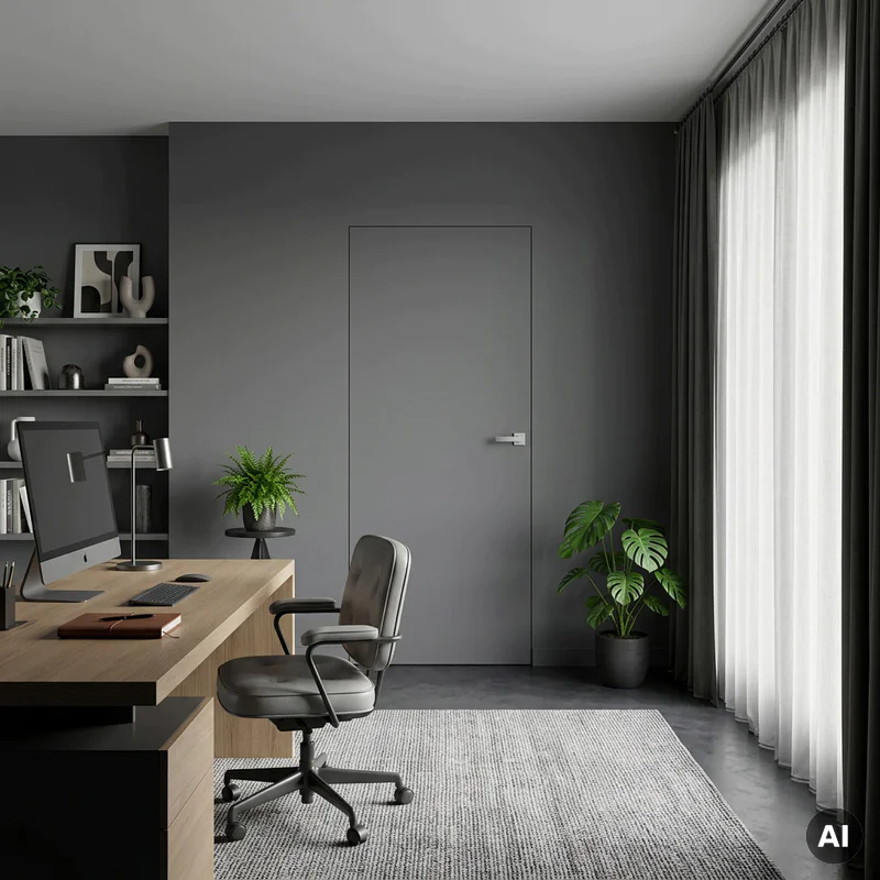 Drzwi Sara Eco 2 bezprzylgowe ukryte lewe 70 cm plaster miod