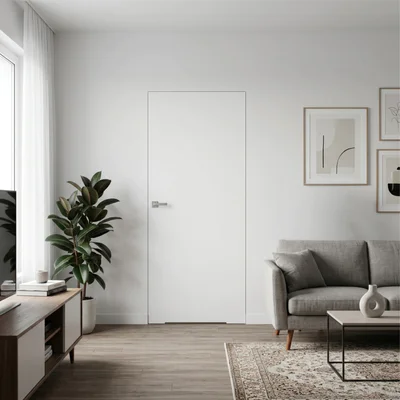 Drzwi Sara Eco 2 bezprzylgowe ukryte prawe WC 80 cm plaster miodu, DRE 400010030