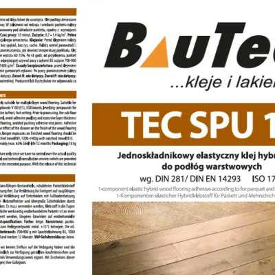 Klej do drewna BauTec TEC SPU 15 18kg