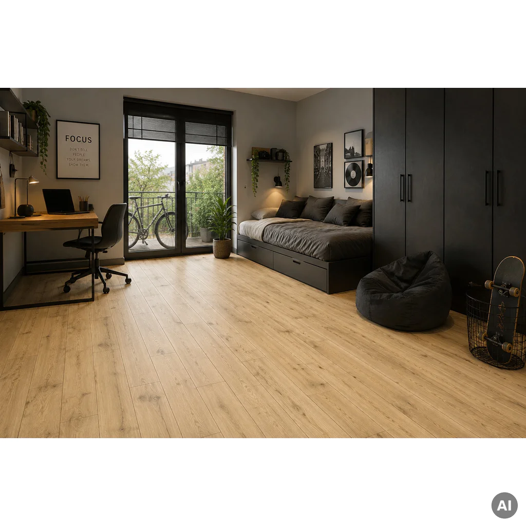 Panele Podłogowe Dąb Naturalny 10 mm AC5, 56877