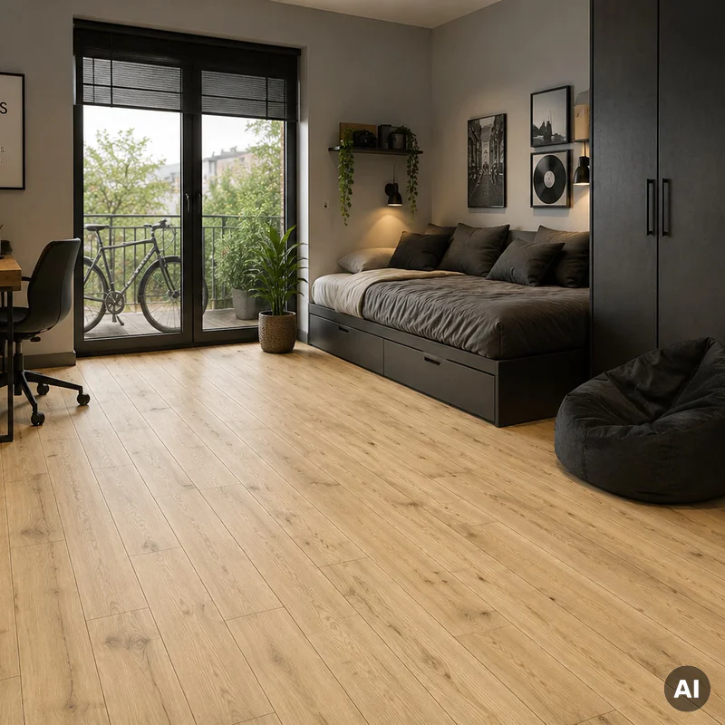 Panele Podłogowe Dąb Naturalny AC5 10 mm, 56877 - 2