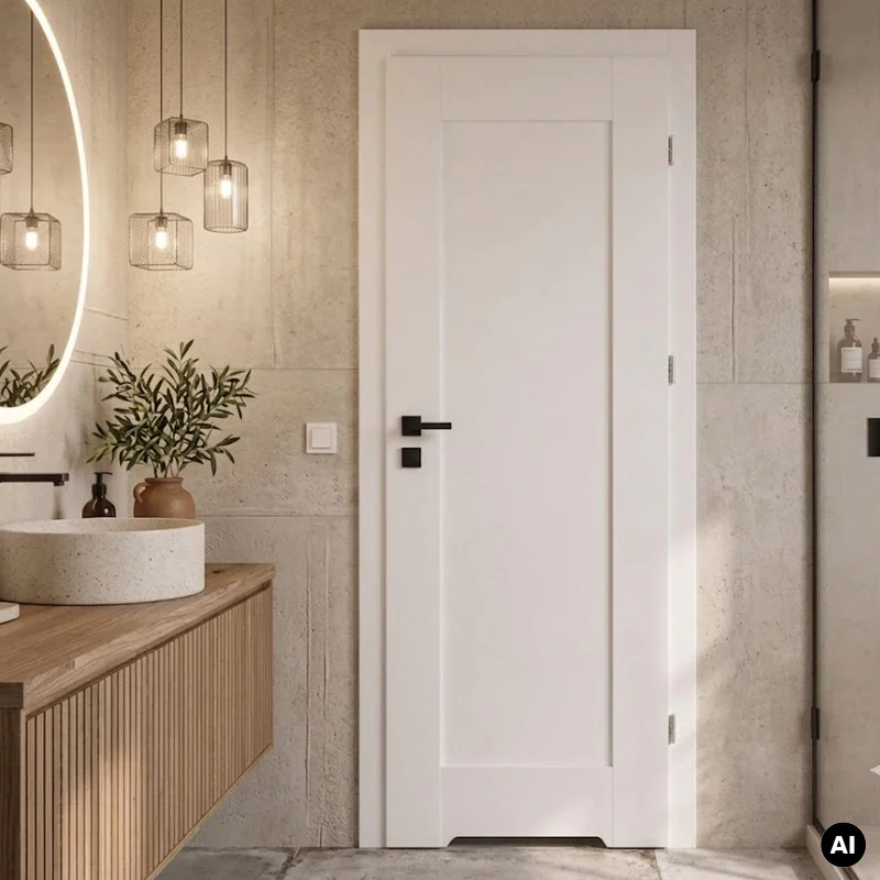 Drzwi Estra 5 przylgowe WC prawe 80cm, 5901316084744