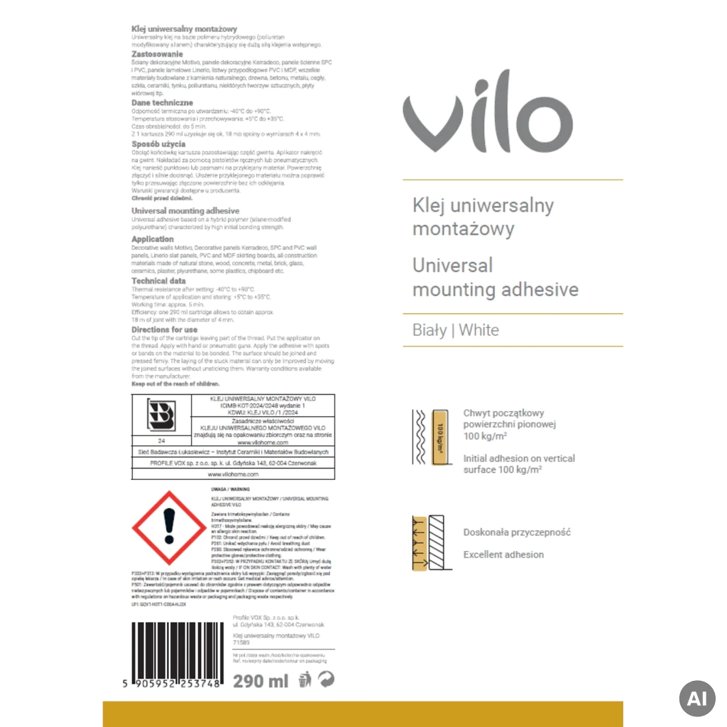 Uniwersalny Vilo  290 ml, 6031424