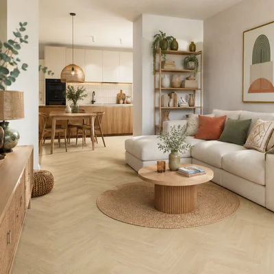 Panele winylowe SPC LVT Jodełka Dąb Deventer CAS 236 5 mm TAK, 5905167857120