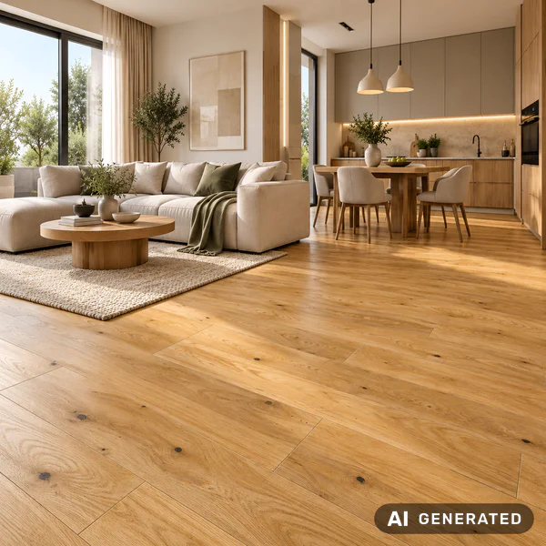 Podłoga drewniana Dąb Family 1-lamelowy Naturalny 14 mm, B