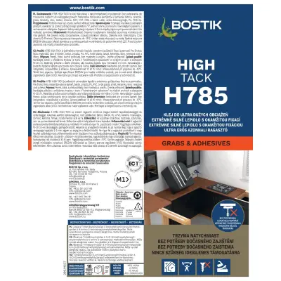 Klej montażowy Bostik H785 High Tack 290 ml, BOK211093