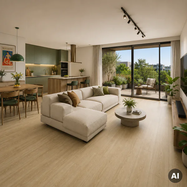 Panele winylowe SPC LVT z podkładem Dąb Riviera Klasa 32 5
