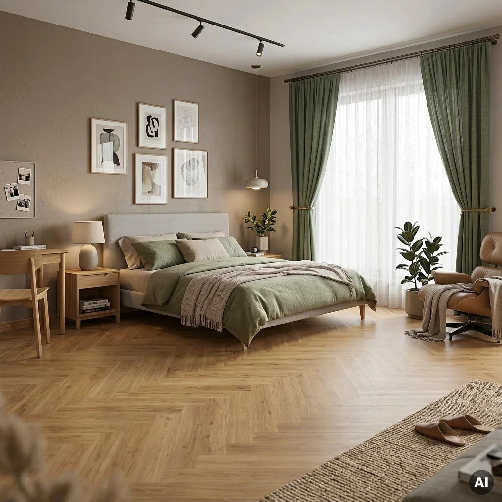 Panele winylowe SPC Jodełka Glow 5 mm Klasa 33, DOU HB 611-IB