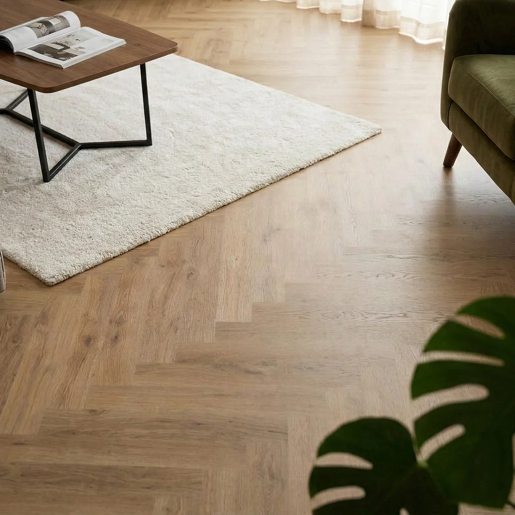 Panele winylowe SPC Jodełka Honey DOU HB 602-IB Klasa 33 5 mm
