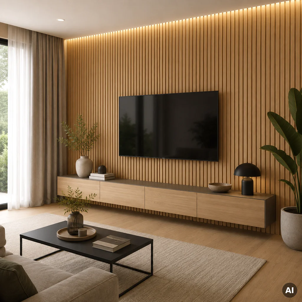 Lamele Panel Linerio M-Plus Line Light Oak 6065813
