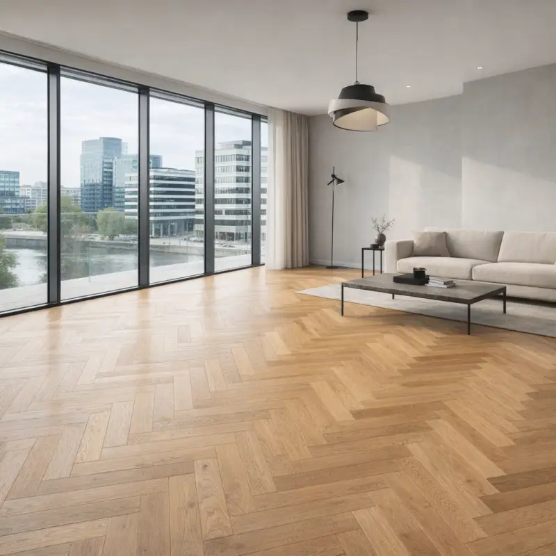 Jodełka Dąb Soft Brown Live Matt 10 mm, 10154755