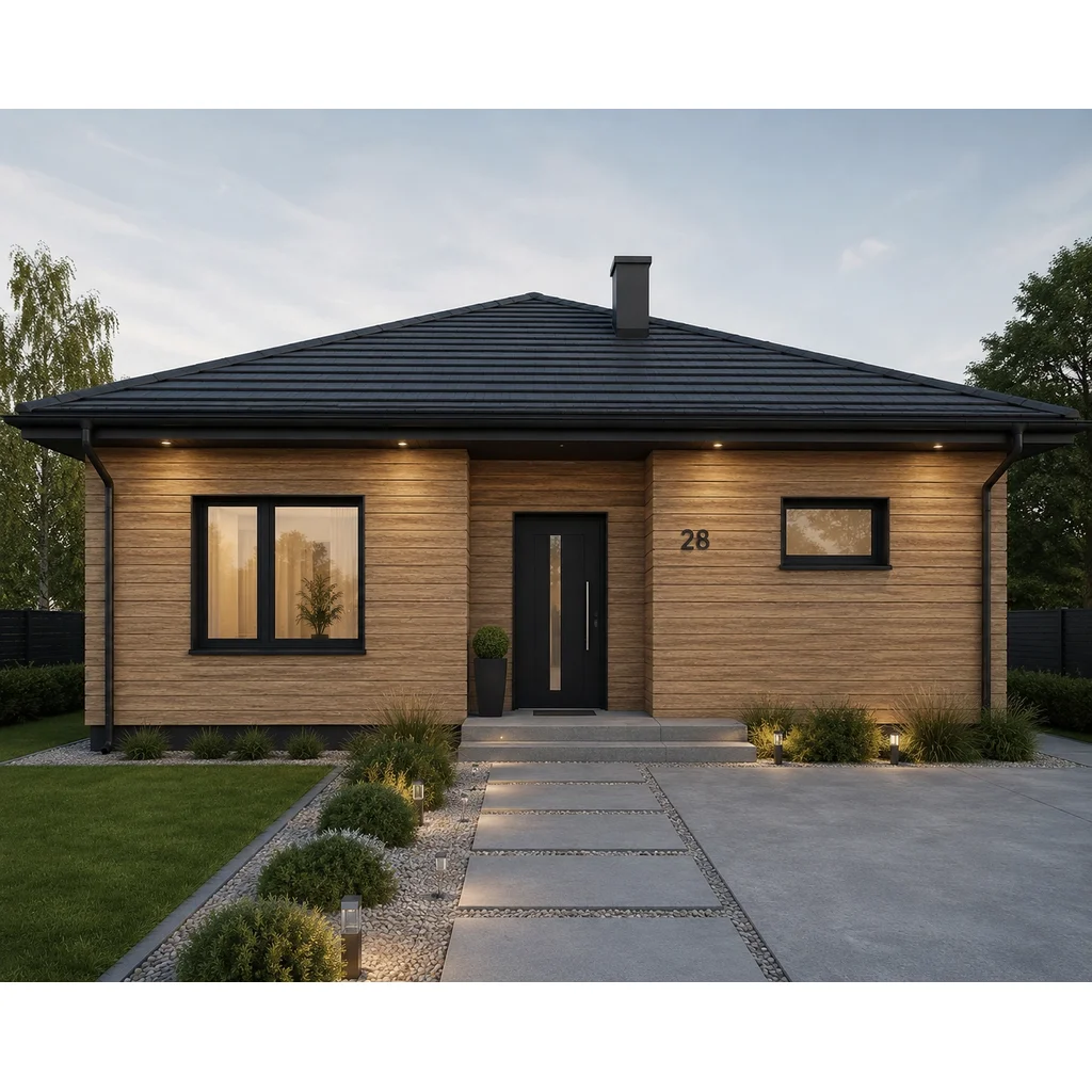 Panele Elewacyjne SVP-05 Dąb Miodowy 3029944