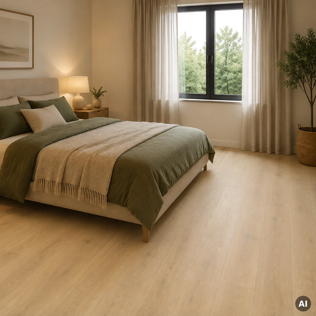 Podłoga drewniana Dąb Biały Medio 1-lamelowy 14 mm, BC8-DBB1-OX4-RXR-D14155-F