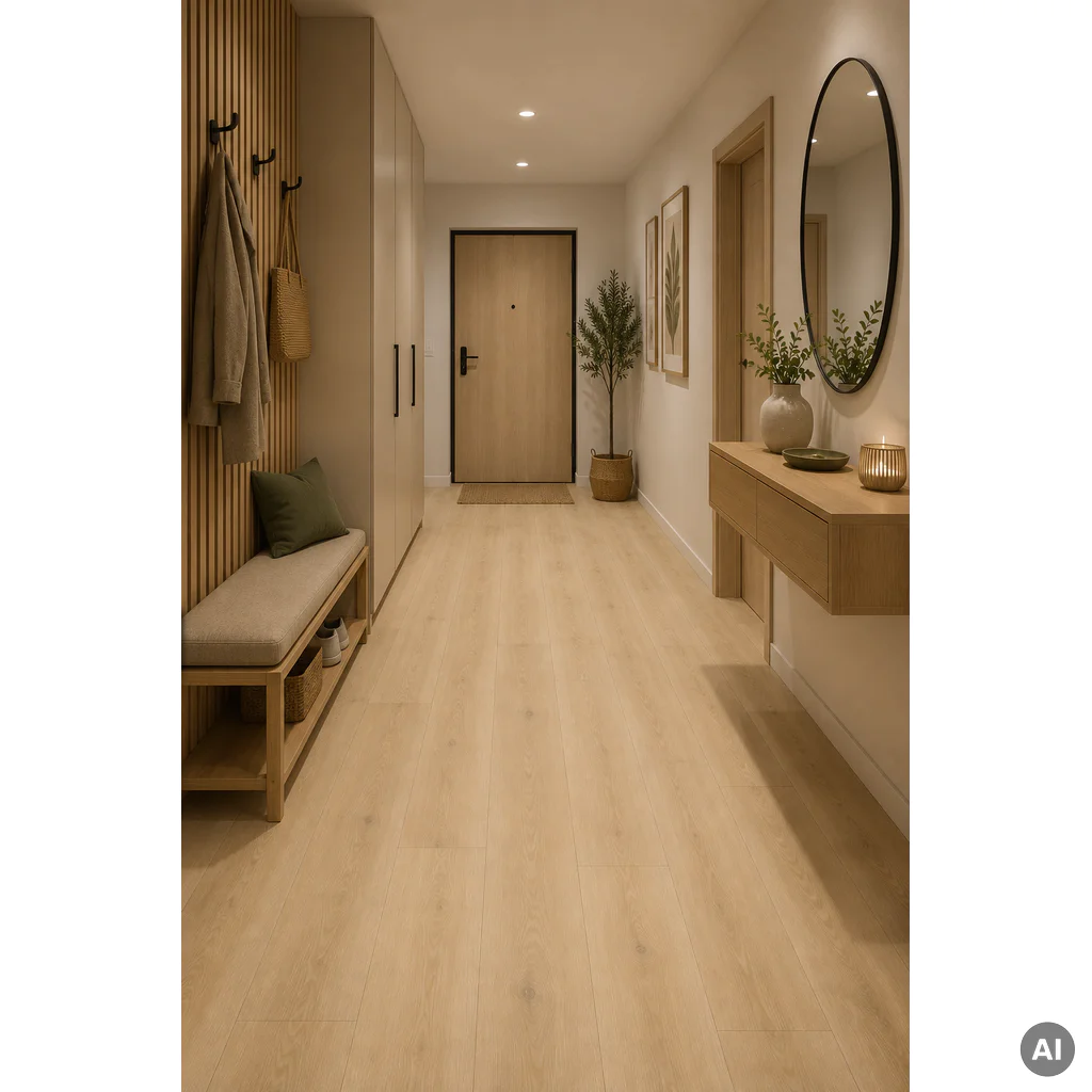 Podłoga drewniana Dąb Biały Medio 1-lamelowy 14 mm, BC8-DBB1-OX4-RXR-D14155-F