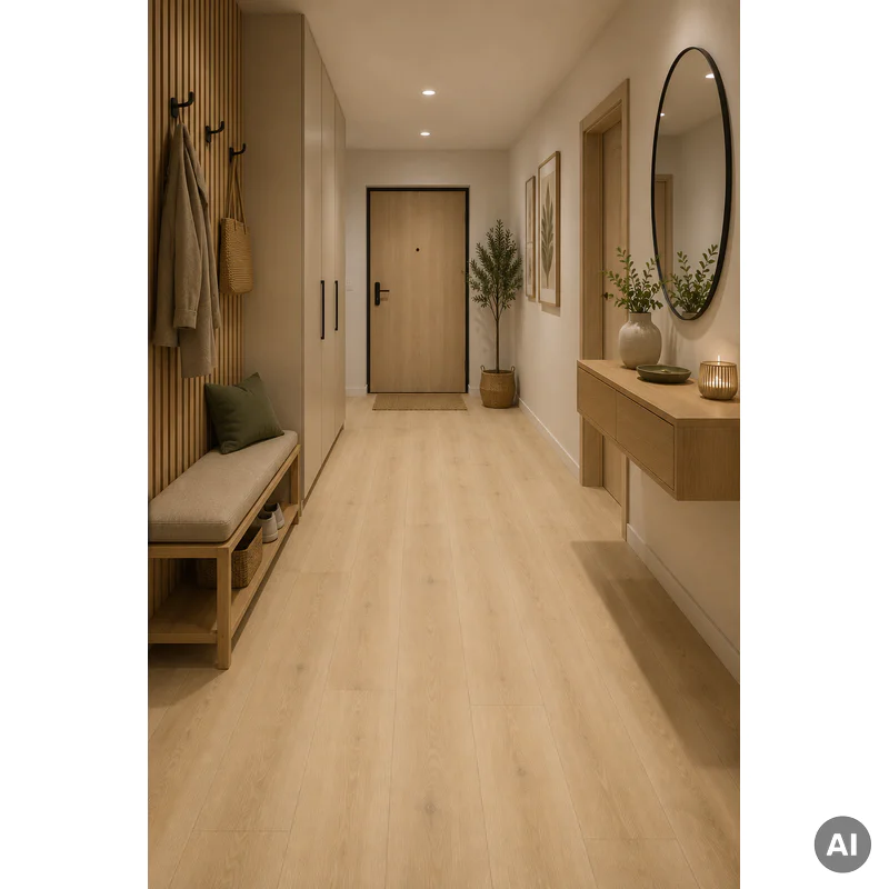 Podłoga drewniana Dąb Biały Medio 1-lamelowy 14 mm, BC8-D