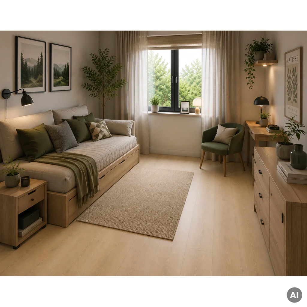 Podłoga drewniana Dąb Biały Medio 1-lamelowy 14 mm, BC8-DBB1-OX4-RXR-D14155-F