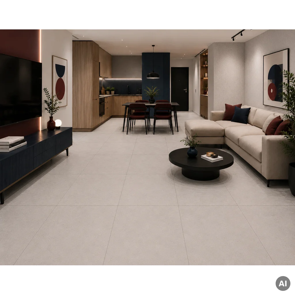 Panele winylowe SPC Concrete Dust 5 mm Klasa 33, 6067231