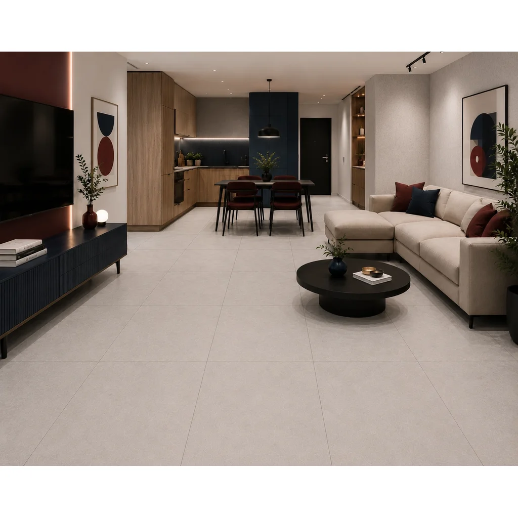 Panele winylowe SPC Concrete Dust 60x60 Beton Matowy 6067231 Klasa 33 5 mm