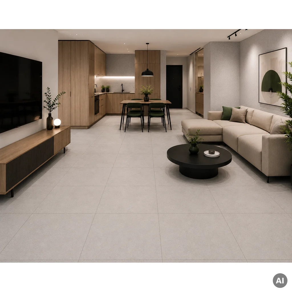 Panele winylowe SPC Concrete Dust 5 mm Klasa 33, 6067231