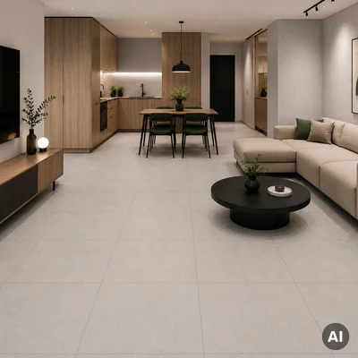 Panele winylowe SPC Concrete Dust 5 mm Klasa 33, 6067231
