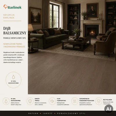 Panele winylowe SPC Dąb Balsamiczny DP5000001 Klasa 34 5 mm, SW4IMX-FKXPX-DP5XXX-EBALA