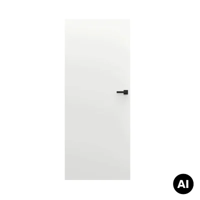 Drzwi ukryte Porta HIDE Bezprzylgowe (otwierane na zewnątrz) Lewe 70cm płyta, SPA1110L07LBP0A7V0O000