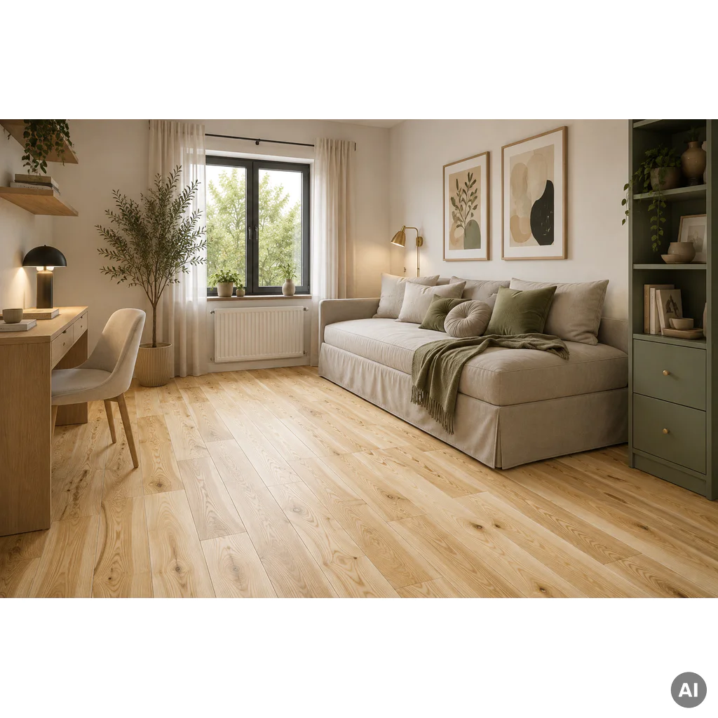 Podłoga drewniana Jesion Various 1-lamelowy 14 mm, BK8-JES1-LAK-XXX-A14130-V