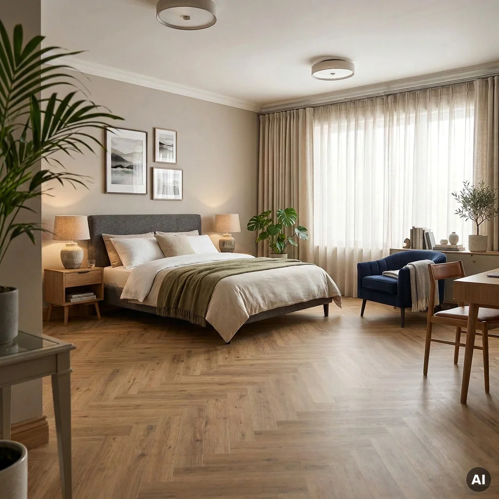 Panele winylowe Jodełka Glow 2.5 mm Klasa 33, DOU HB DB-611