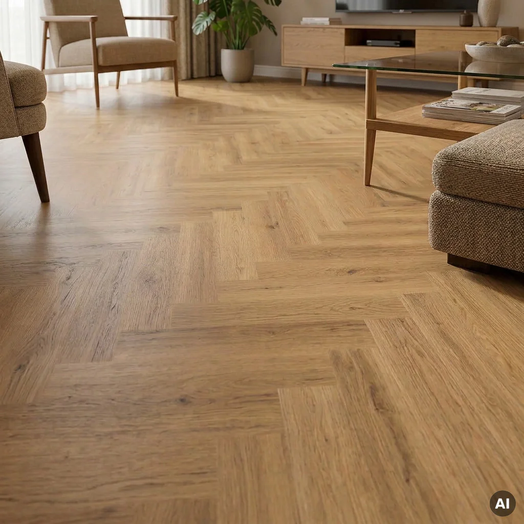 Panele winylowe Jodełka Glow 2.5 mm Klasa 33, DOU HB DB-611