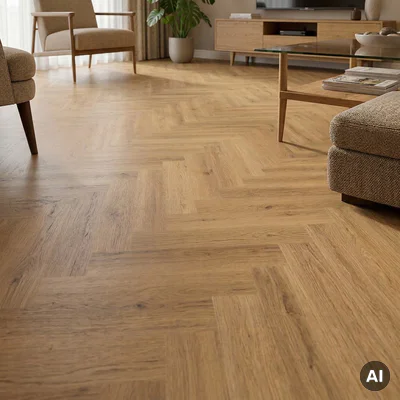 Panele winylowe Jodełka Glow 2.5 mm Klasa 33, DOU HB DB-611