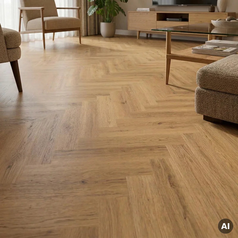 Panele winylowe Jodełka Glow DOU HB DB-611 Klasa 33 2.5 mm