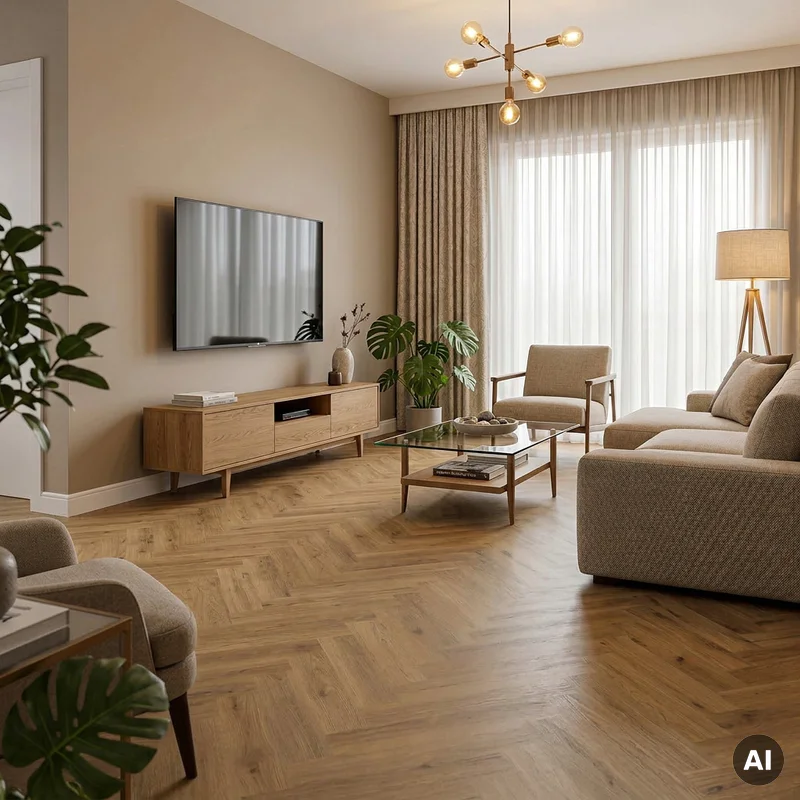 Panele winylowe Jodełka Glow 2.5 mm Klasa 33, DOU HB DB-611