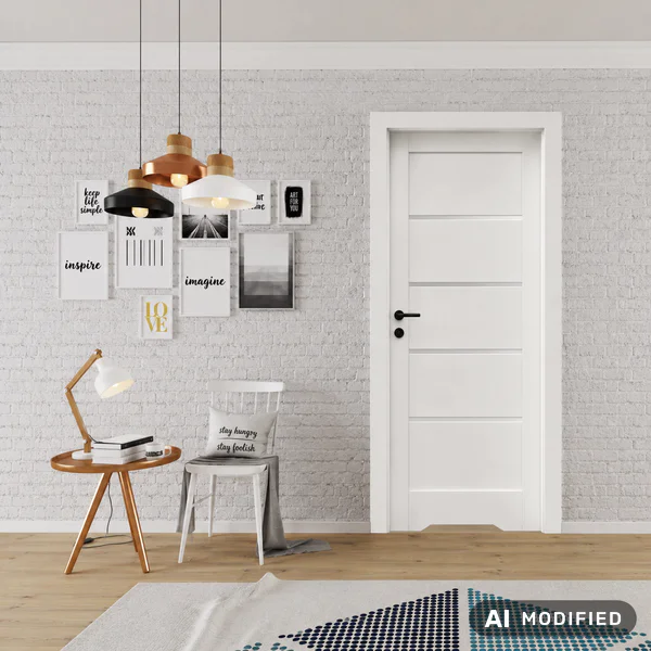 Drzwi Porta Trim Lite A.2 Prawe 80 Przylgowe WC, SPXTA20P08D