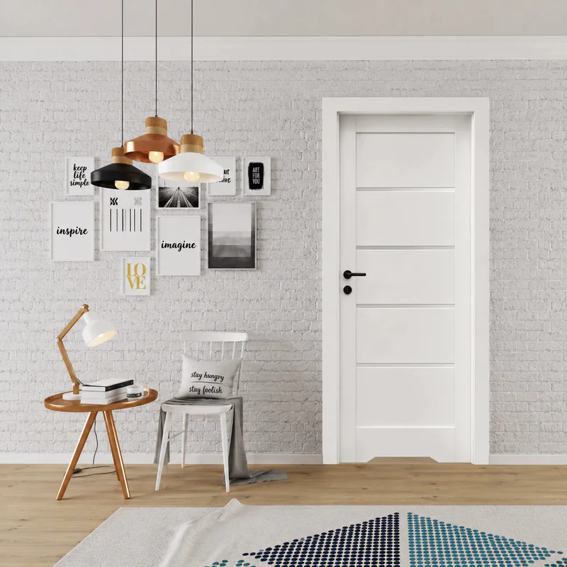 Drzwi Porta Trim Lite A.2 Prawe 80 Przylgowe WC, SPXTA20P08D