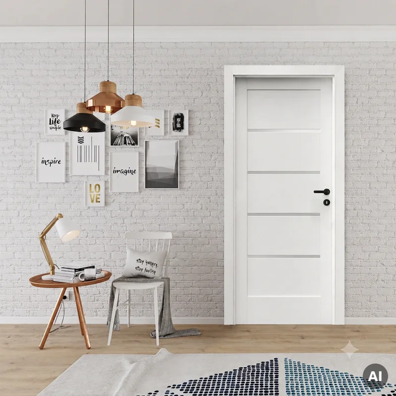Drzwi Porta Trim Lite A.4 Lewe 80 Przylgowe, SPXTA40L08DBI0S